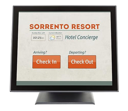 Planar 19" Touch Screen Point Of Sale Monitor - Usb Projected Capacitive - 250 Cd/m2 1000:1 Built-in Speakers
