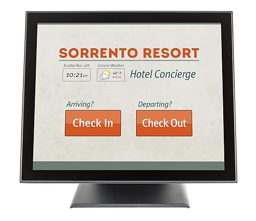 Planar 19" Touch Screen Point Of Sale Monitor - Usb Projected Capacitive - 250 Cd/m2 1000:1 Built-in Speakers