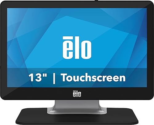 Elo 1302L 13" Class LCD Touchscreen Monitor - 16:9 - 25 ms - 13.3" Viewable - Projected Capacitive - Multi-touch Screen - 1920 x 1080 - Full HD - 16.7 Million Colors - 300 Nit - Speakers - HDMI - USB - VGA - Black