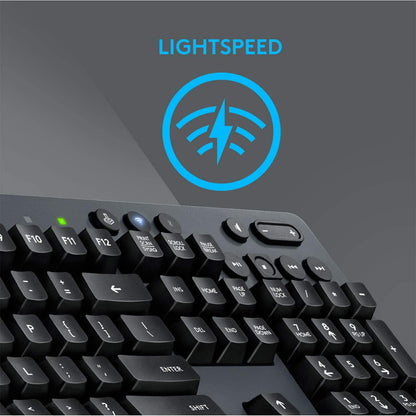 Logitech G613 LIGHTSPEED Wireless Mechanical Gaming Keyboard, Multihost 2.4 GHz + Blutooth Connectivity - Black Keyboard Only