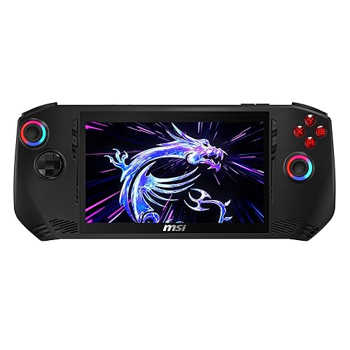 MSI Claw PC Gaming Handheld: Intel Ultra 7-258V, 7" FHD 120Hz Display, 32GB LPDDR5, 512GB NVMe SSD, MicroSD Card Reader, Thunderbolt 4, Win 11 Home: Black 7 AI+ A2VM-001US Ultra 7-258V 32 GB 512 GB
