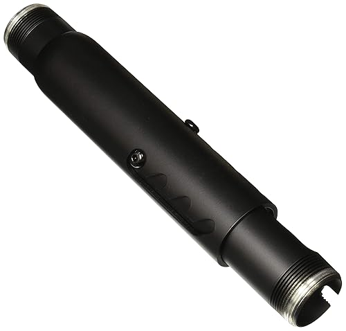 Peerless-AV Adjustable Length Extension Columns for use with Display Mounts, Projector Mounts, and Ceiling Plate Accessories - Height Adjustable - 500 lb Load Capacity - 1 - Steel, Aluminum