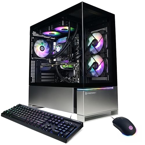 CYBERPOWERPC Gamer Supreme Liquid Cool Gaming PC, AMD Ryzen 7 8700F 4.1GHz, GeForce RTX 4060 Ti 16GB, 32GB DDR5, 2TB PCIe Gen4 SSD, WiFi Ready & Windows 11 Home (SLCAI9300A)