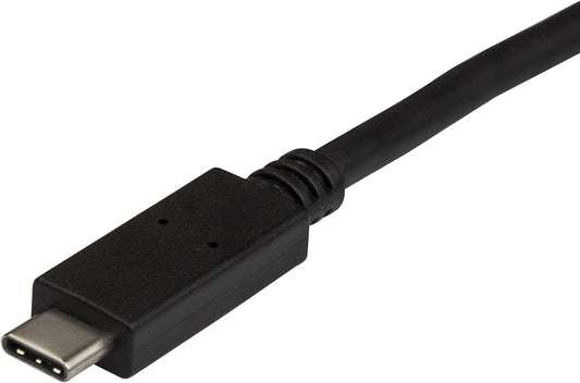 StarTech.com USB to USB C Cable - 1.6 ft / 0.5m - M/M - USB 3.1 (10Gbps) - USB-C to USB 3.0 - USB Type C to Type A Cable (USB31AC50CM)