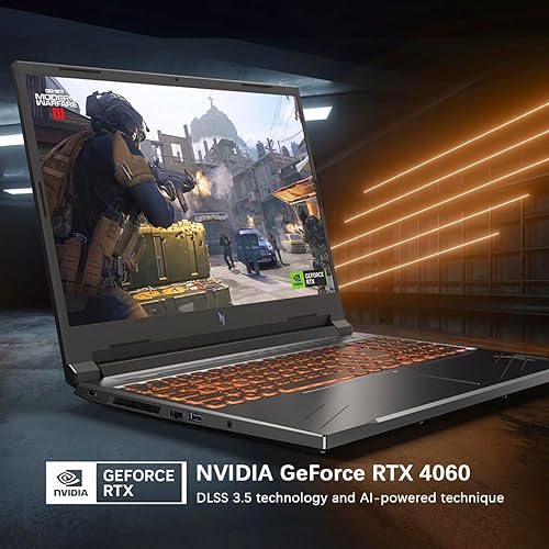 Acer Nitro V Gaming Laptop - 16 WUXGA 165Hz Display, AMD Ryzen 7 8845HS Octa-Core AI Capable Processor, NVIDIA GeForce RTX 4060, Mux Switch, Copilot in Windows, w/Mouse Pad (16GB RAM |1TB PCIe SSD) Ryzen 7-16GB RAM |1TB PCIe SSD