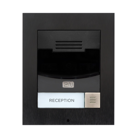 2N IP Solo Black Without Camera Surface Mount