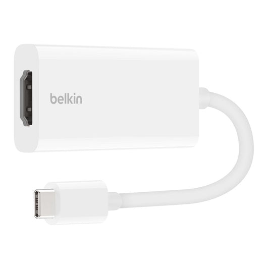 Belkin USB-C to HDMI Adapter (supports Dolby Vision) - 1 × HDMI Digital Audio/Video - Female - 1 × USB Type C - Male - 3840 x 2160 Supported