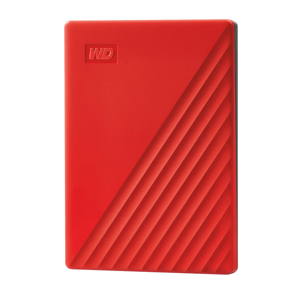 Western Digital 2TB My Passport Portable External Hard Drive - Red
