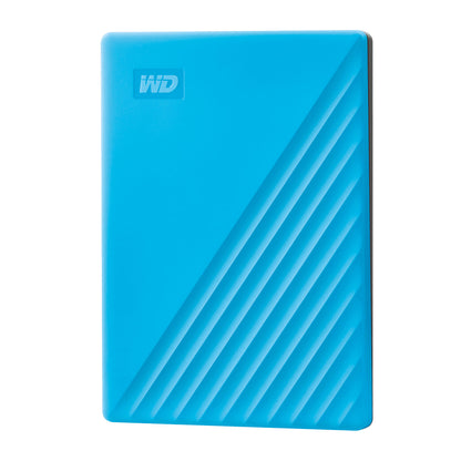 WD Western Digital 2TB My Passport Portable External Hard Drive, Blue - WDBYVG0020BBL-WESN