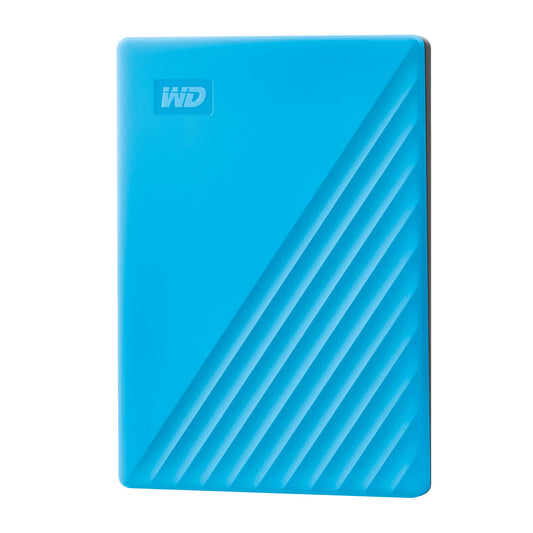 WD Western Digital 2TB My Passport Portable External Hard Drive, Blue - WDBYVG0020BBL-WESN