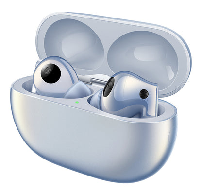 HUAWEI FreeBuds Pro 2, Hi-Res Dual Sound System, 3 mic Intelligent ANC (up to 47dB), Crystal Clear Call with Bone Sensor, Triple Adaptive EQ, Compatible with Android & iOS, Silver Blue