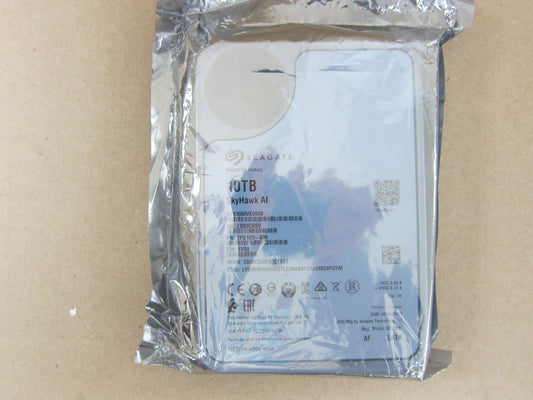 OPEN BOX - Seagate Skyhawk AI ST10000VE0008 10 TB Hard Drive - 3.5" Internal - SATA (SATA/600)