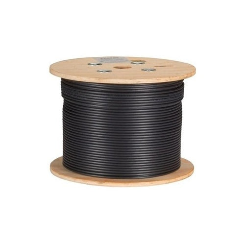 Black Box CAT6A Bulk Cable Stranded UTP 650 MHz CM PVC PoE 1000 Ft