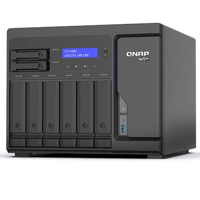 Qnap 8 Bay QuTS Hero NAS Xeon
