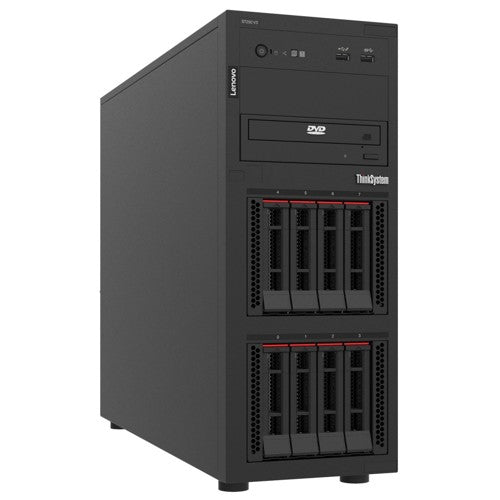Lenovo Thinksystem St250 V3 Tower Server - 1x Intel Xeon E-2456 6c 3.2ghz - 16gb Ram - 1rx8