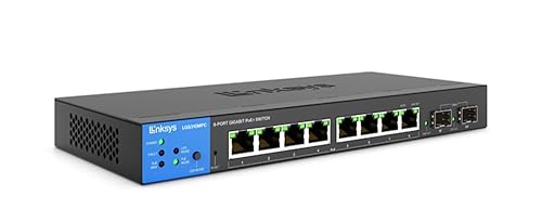 8 - Port Managed Gigabit PoE+ Switch with 2 1G SFP Uplinks 110W TAA Compliant (LGS310MPC) - Dealtargets.ca