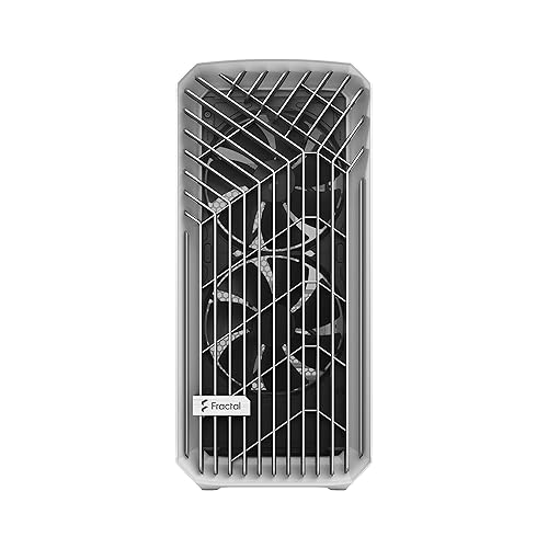 ractal Design Torrent White TG Clear Tint - White - Tempered Glass, Steel - 6 x Bay - 5 x 7.09" , 5.51" x Fan(s) Installed - 0 - ATX, EATX, Micro ATX, ITX, SSI EEB, SSI CEB Motherboard Supported - 7 x Fan(s) Supported - 0 x External 5.25" Bay