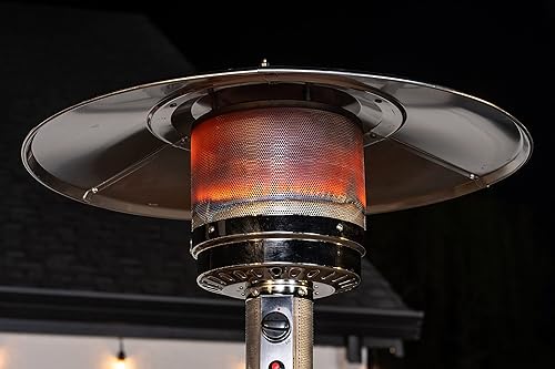 Bond Manufacturing 52156 87 Tall 46,000 BTU Patio Heater, Bronze