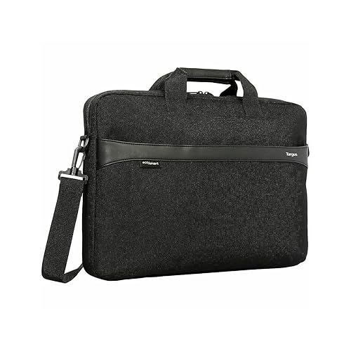 Targus GeoLite EcoSmart TSS984GL Carrying Case (Slipcase) for 15" to 16" Notebook, Document, File, Smartphone, Accessories - Black