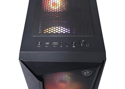 MSI Codex R3 Gaming Desktop: Intel Core i7-14700F, Geforce RTX 4060 Ti, 32GB DDR5, 2TB m.2 NVMe SSD, 80+ Gold PSU, WiFi, Keyboard & Mouse, DIY Friendly, Windows 11 Home: 14NUD7-092US