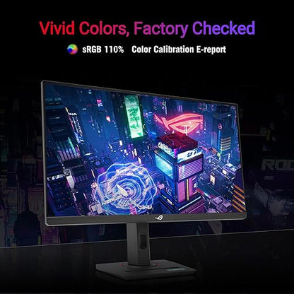 ASUS ROG Strix 25” (24.5-inch viewable) 1080P HDR Esports Gaming Monitor (XG259QNG) ? Full HD, 380 Hz, Fast IPS, 0.3ms, Extreme Low Motion Blur, AI Technology, DisplayWidget