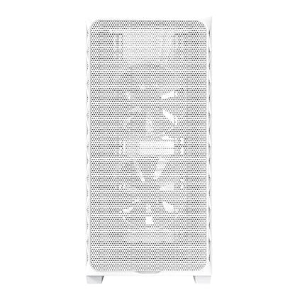 Montech AIR 903 Base, E-ATX Mid Tower Case, High Airflow with Max Capacity, 3X 140mm PWM Fans Pre-Installed, Tempered Glass Side Panel, Mesh Front, Type-C, Support 4090 GPUs, White AIR 903 Base (W)