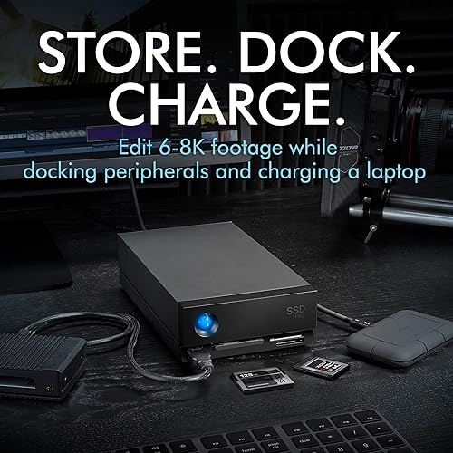 Lacie STHW2000800 2TB Seagate 1Big Dock Solid State Drive