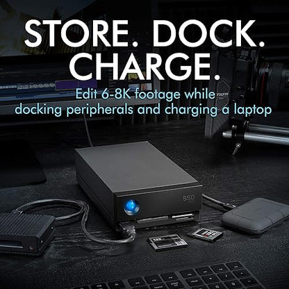 Lacie STHW2000800 2TB Seagate 1Big Dock Solid State Drive