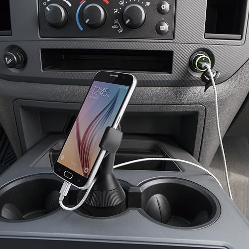 Belkin Car Cup Holder Mount for Smartphones - Black Cup Holder Mount Standard Packaging