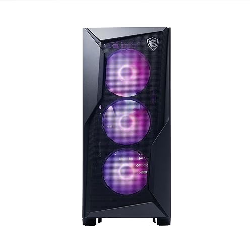 MSI Codex R3 Gaming Desktop: Intel Core i7-14700F, Geforce RTX 4060 Ti, 32GB DDR5, 2TB m.2 NVMe SSD, 80+ Gold PSU, WiFi, Keyboard & Mouse, DIY Friendly, Windows 11 Home: 14NUD7-092US