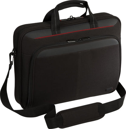 Targus Classic Slim Business Professional Travel and Commuter Bag for 13-14-Inch Laptop, Black (K64670AM) Bag 14 inch