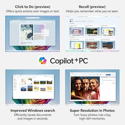 Acer Swift 14 AI Copilot+ PC | 14" WUXGA 16:10 Touch Display | AMD Ryzen AI 9 365 10-Core (Up to 5.0GHz & Up to 73 Tops) | AMD Radeon 880M | 16GB LPDDR5X | 1TB Gen 4 SSD | Wi-Fi 7 | SF14-61T-R49D