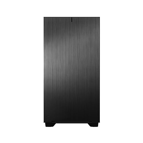 Fractal Design Define 7 Black Solid Brushed Aluminum/Steel E-ATX Silent Modular Mid Tower Computer Case Black Define 7