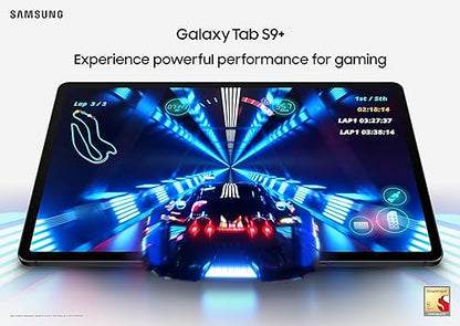 Samsung Galaxy Tab S9+, Beige, Snapdragon 8 Gen 2 (Gaming), 14 dynamic AMOLED 2x, 12 GB RAM, Android Tablet, Dex(connectivity), S-Pen, IP68 rating (CAD version and Warranty) Beige 256 GB S9+ Tab Only