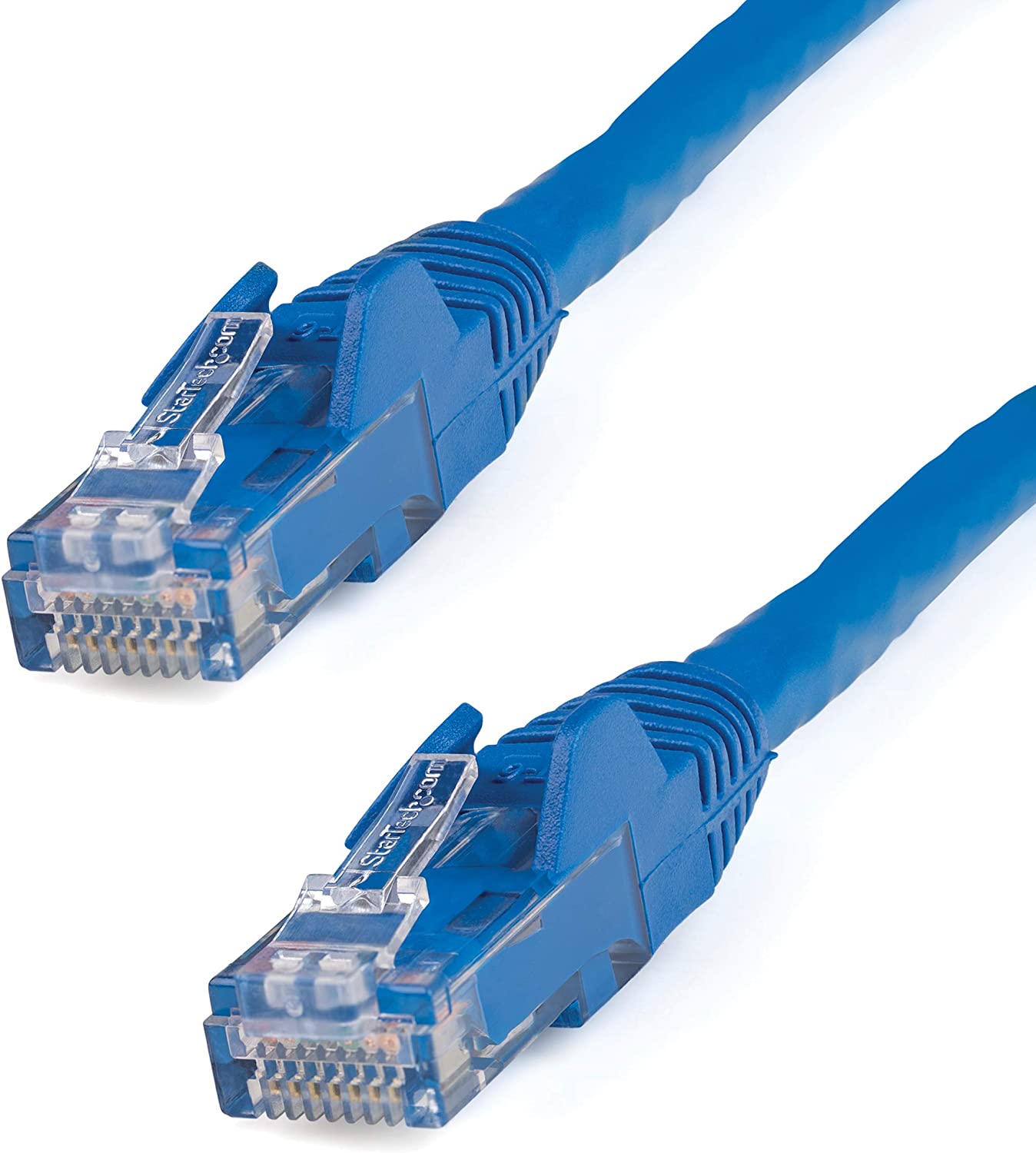 StarTech.com 6 ft. CAT6 Ethernet Cable - 10 Pack - ETL Verified - Blue CAT6 Patch Cord - Snagless RJ45 Connectors - 24 AWG Copper Wire - UTP Ethernet Cable (N6PATCH6BL10PK) Blue 6 ft / 1.82 m 10 Pack