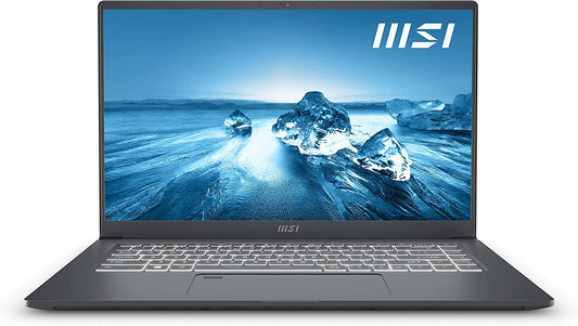 MSI Prestige 15 A12SC-069CA 15.6" FHD Ultra Thin and Light Professional Laptop Intel Core i7-1280P GTX1650 16GB LPDDR4X 512GB NVMe SSD Win11