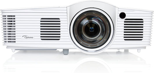 Optoma EH200ST Full 3D 1080p 3000 Lumen DLP Short Throw Projector with 20,000:1 Contrast Ratio and MHL Enabled HDMI Port , white 3000 lumens/Short Throw