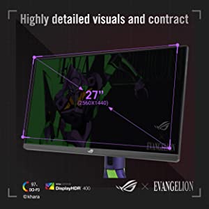 ASUS ROG Strix 27" QHD 270 Hz EVA Edition Gaming Monitor
