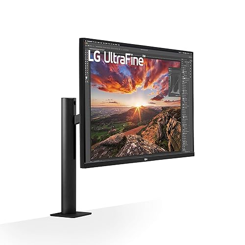LG 32UN880-B 31.5 inch Ultrafine Display Ergo UHD 4K IPS Display with HDR 10 Compatibility and USB Type-C Connectivity, Black 32; 4K UHD