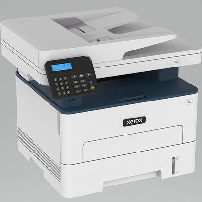 Xerox B225/DNI Multifunction Printer, Print/Scan/Copy, Black and White Laser, Wireless, All in One