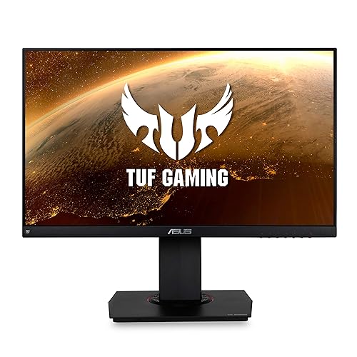 ASUS TUF Gaming VG249Q 23.8” Monitor 144Hz Full HD (1920 x 1080) 1ms IPS ELMB FreeSync Eye Care DisplayPort HDMI D-Sub