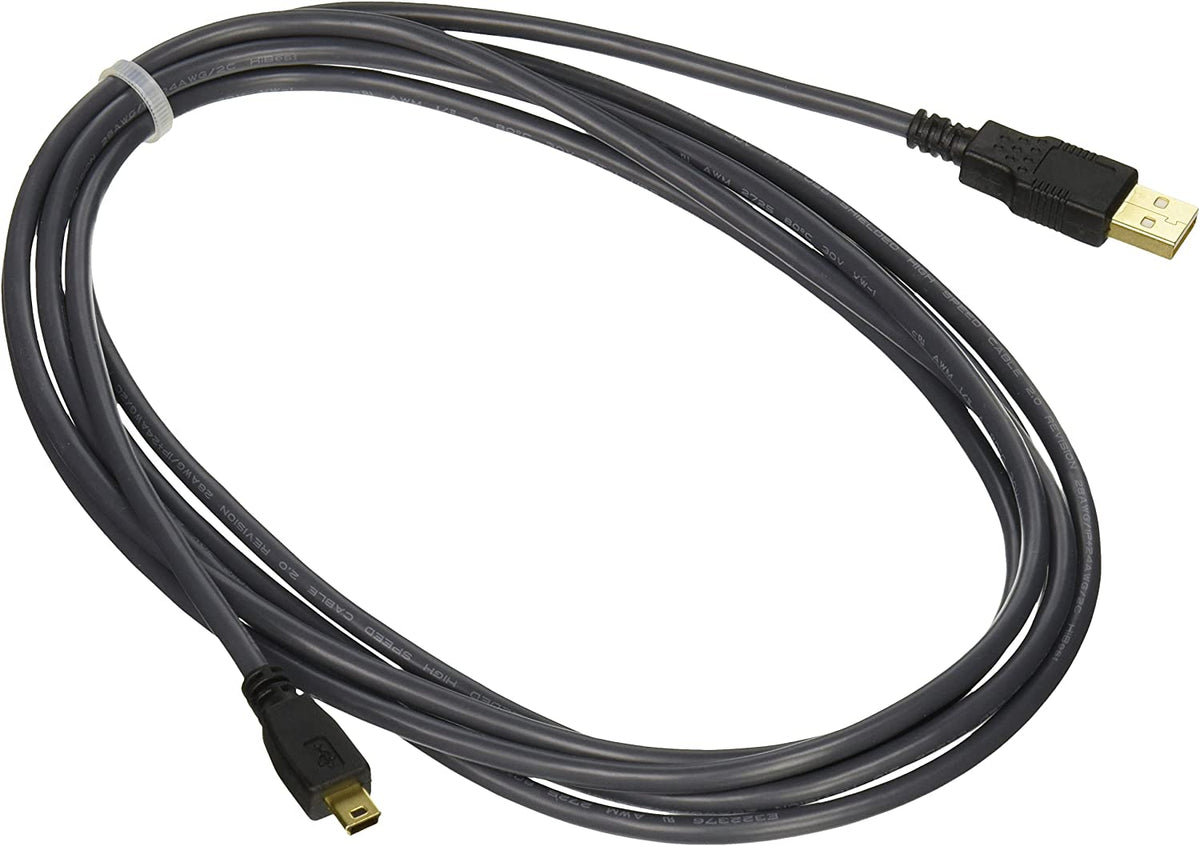 C2g/ cables to go C2G USB Cable, Mini USB Cable, USB 2.0 Cable, USB A to B Cable, 9.84 Feet (3 Meters), Black, Cables to Go 29652 Black 9.8 Feet Ultima USB A to Mini B Male
