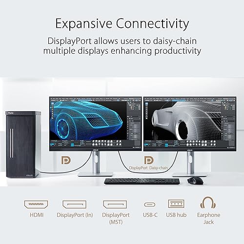 ASUS ProArt Display 32” (31.5 viewable) Professional Monitor (PA329CRV) - IPS, 4K UHD (3840 x 2160), 98% DCI-P3, Color Accuracy ?E < 2, Calman Verified, USB-C PD 96W, Daisy-Chain, VESA DisplayHDR400 32 4K HDR400 Daisy-Chain Mac