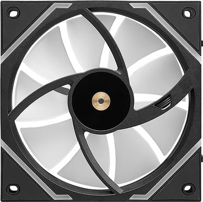 MSI MPG EZ120 ARGB-1B Fan - 120mm ARGB Fan, Fluid Dynamic Bearing with Extra nut Fixing, Mystic Light & Cooling Wizard Support with MSI motherboards, 1900RPM, 2 Years Warranty
