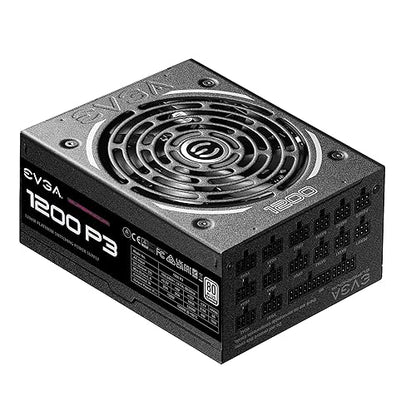 EVGA Supernova 1200 P3, 80 Plus Platinum 1200W, Fully Modular, Eco Mode with FDB Fan, Includes Free Power On Self Tester, Compact 180mm Size, Power Supply 220-P3-1200-X1