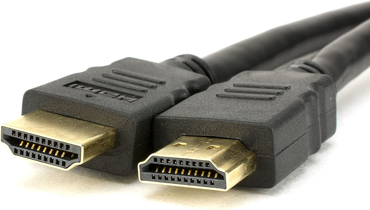 StarTech.com 10ft (3m) HDMI Cable - 4K High Speed HDMI Cable with Ethernet - UHD 4K 30Hz Video - HDMI 1.4 Cable - Ultra HD HDMI Monitors, Projectors, TVs &amp; Displays - Black HDMI Cord - M/M (HDMM10) 10 ft / 3m HDMI Cable