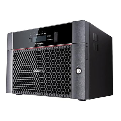 BUFFALO TeraStation 5820DN Desktop NAS 32TB (4x8TB) with HDD NAS Hard Drives Included 10GbE / 8 Bay/RAID/iSCSI/NAS/Storage Server/NAS Server/NAS Storage/Network Storage/File Server