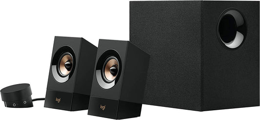Logitech Z533 2.1 Multimedia Speaker System with Subwoofer, Powerful Sound, Booming Bass, 3.5mm Audio and RCA Inputs, PC/PS/Xbox/TV/Smartphone/Tablet/