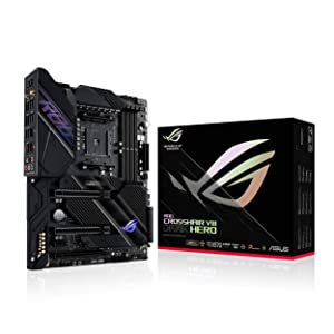 ASUS ROG Crosshair VIII Dark Hero AMD AM4 X570S Zen 3 Ryzen 5000 &amp; 3rd Gen Ryzen ATX Gaming Motherboard (PCIe 4.0, 14+2 Ti Power Stages, PCH Heatsink, Wi-Fi 6, 2.5 Gbps LAN, USB 3.2 Gen 2 Type-C
