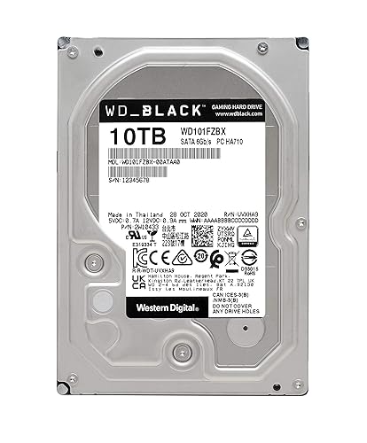 Western Digital 10TB - Black SATA 3.5 Hard Drive